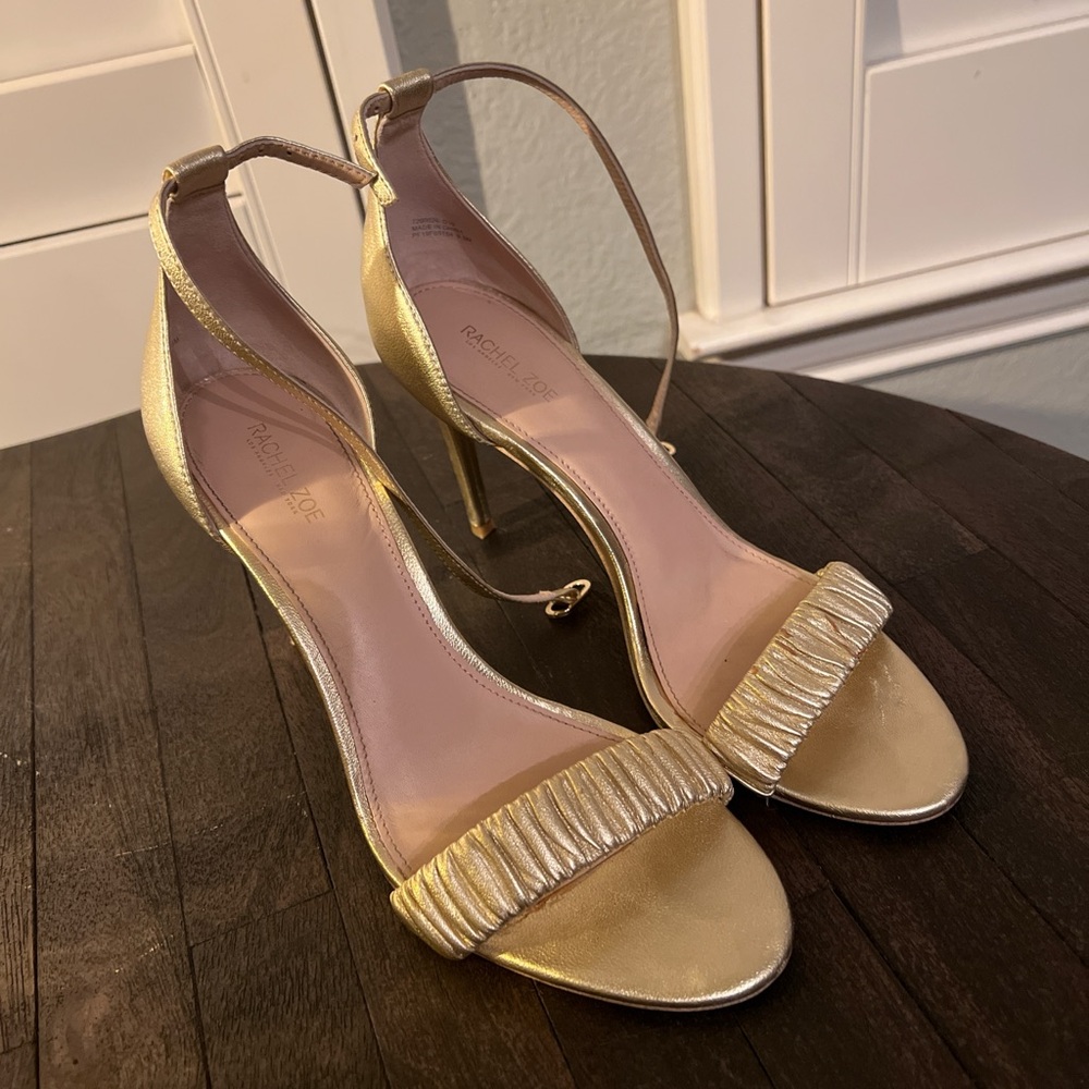 Gold heels